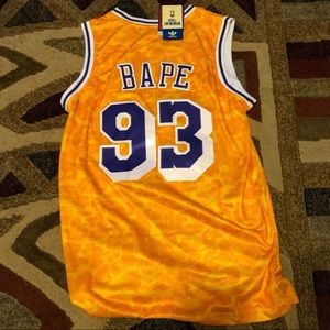 Authentic Lakers Bape Jersey